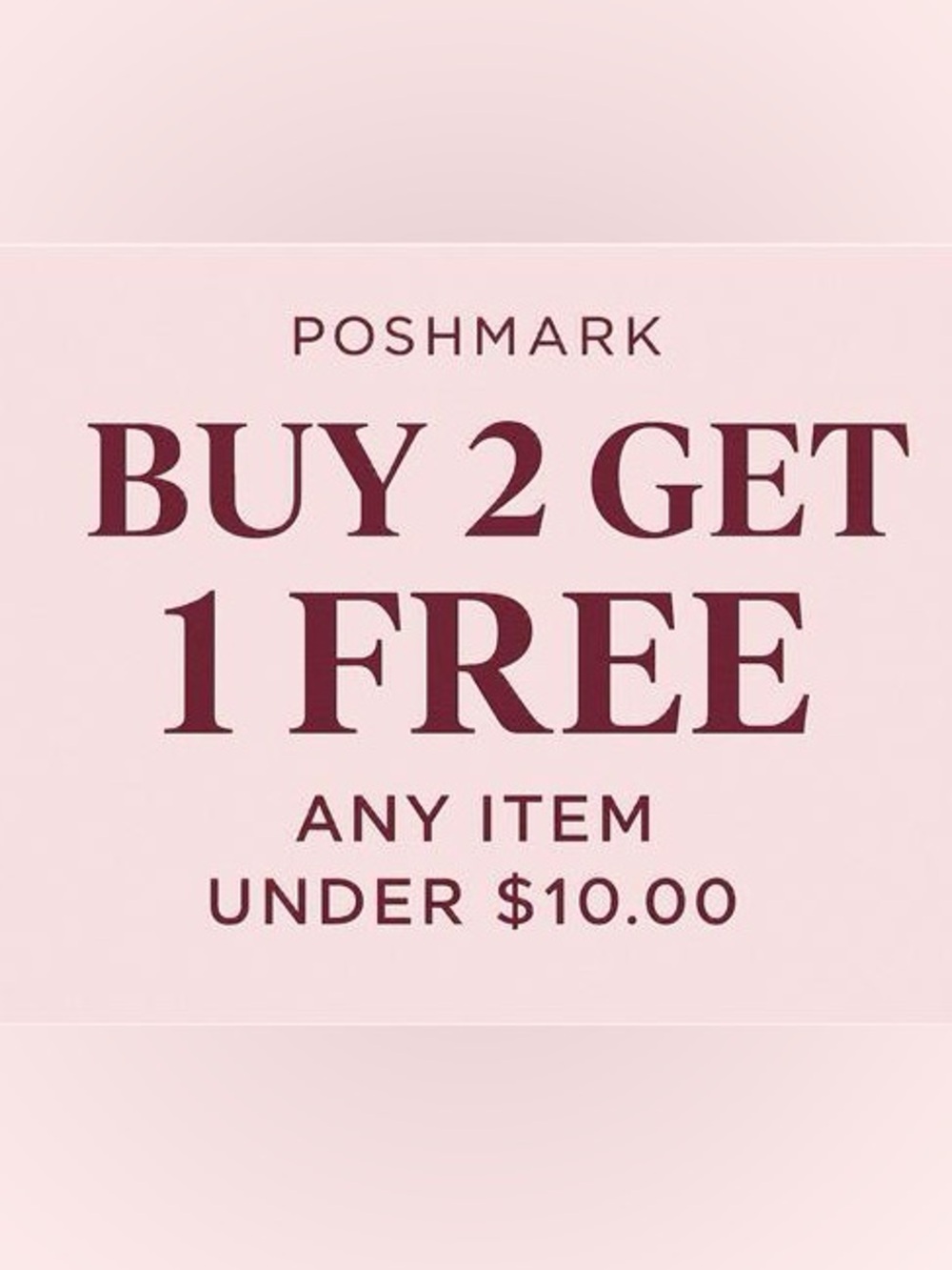Poshmark Sale